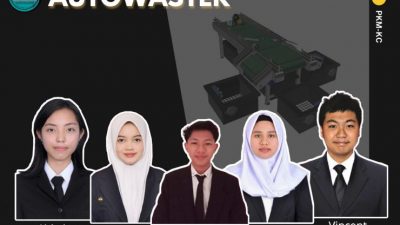 autowaster teknologi pemilah sampah mahasiswa ub