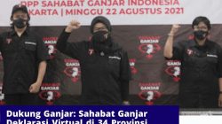 Sahabat Ganjar Deklarasi Virtual