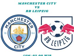 Disini! Link Live Streaming Manchester City vs RB Leipzig