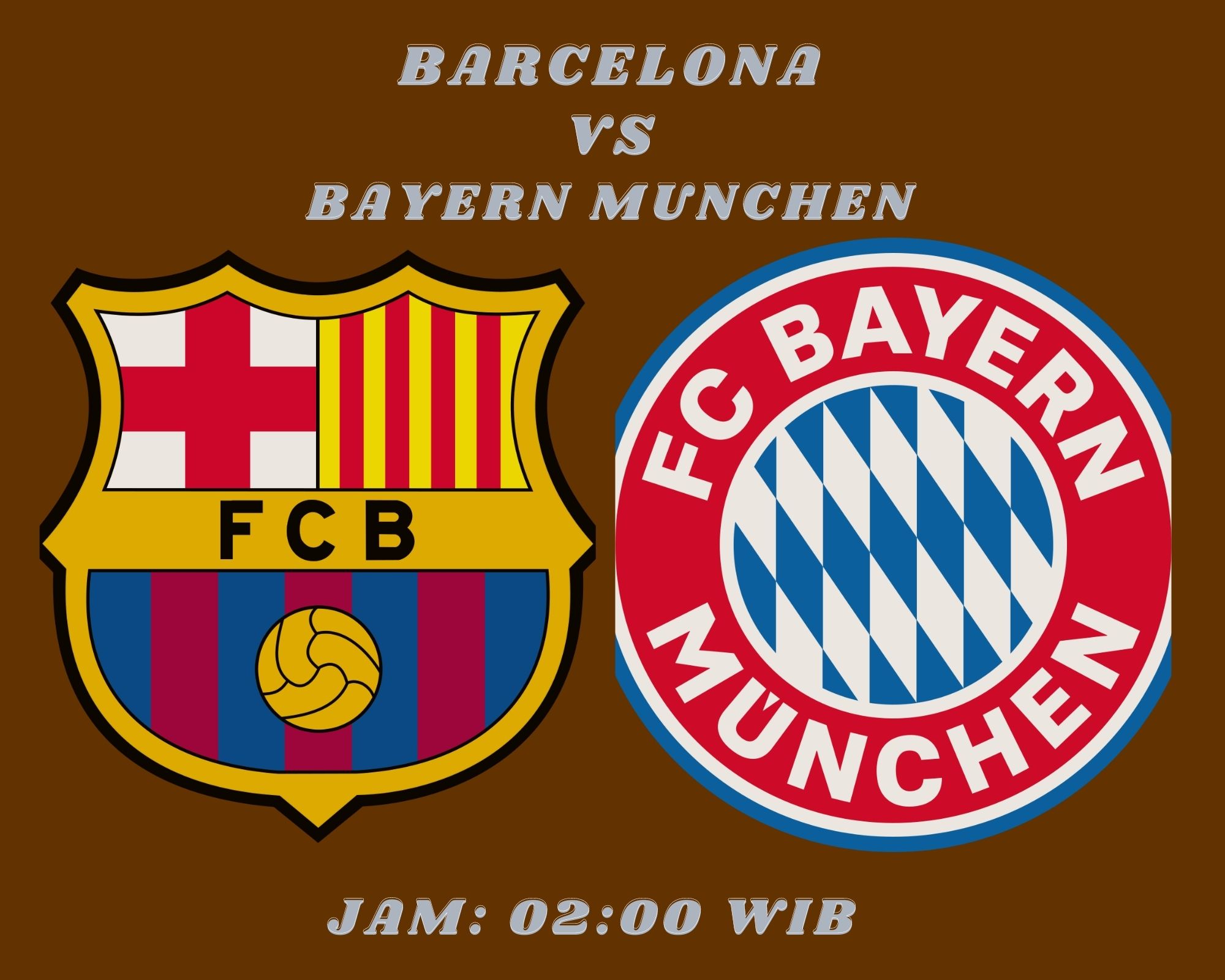 Streaming Barcelona vs Bayern Munchen