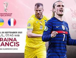 Ini Link Live Streaming Ukraina vs Perancis