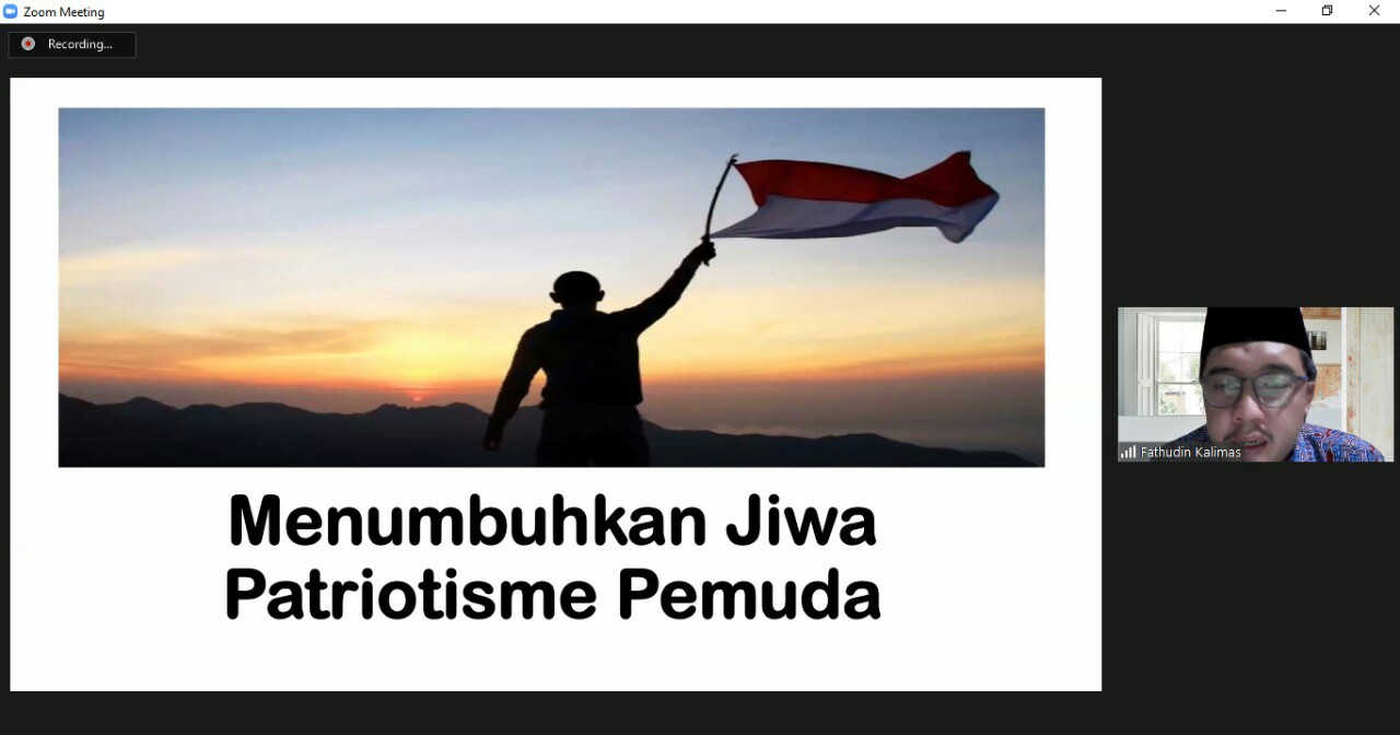 PPMH-SI Gelar Webinar Nasional, Growing Youth Patriotisme