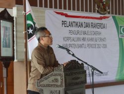 Abdul Halim Muslih, Minta KAHMI Ikut Membantu Turunkan Angka Kemiskinan di Bantul