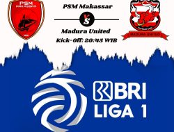 Link Live Streaming PSM Makassar vs Madura United, Pukul 16:30 WIB
