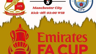 Link Live Streaming Swindon vs Manchester City