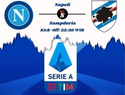 Link Live Streaming : Napoli vs Sampdoria, Pukul 22:30 WIB