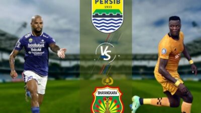 BRI Liga 1 hari ini : Link Streaming Persib Bandung vs Bhayangkara FC