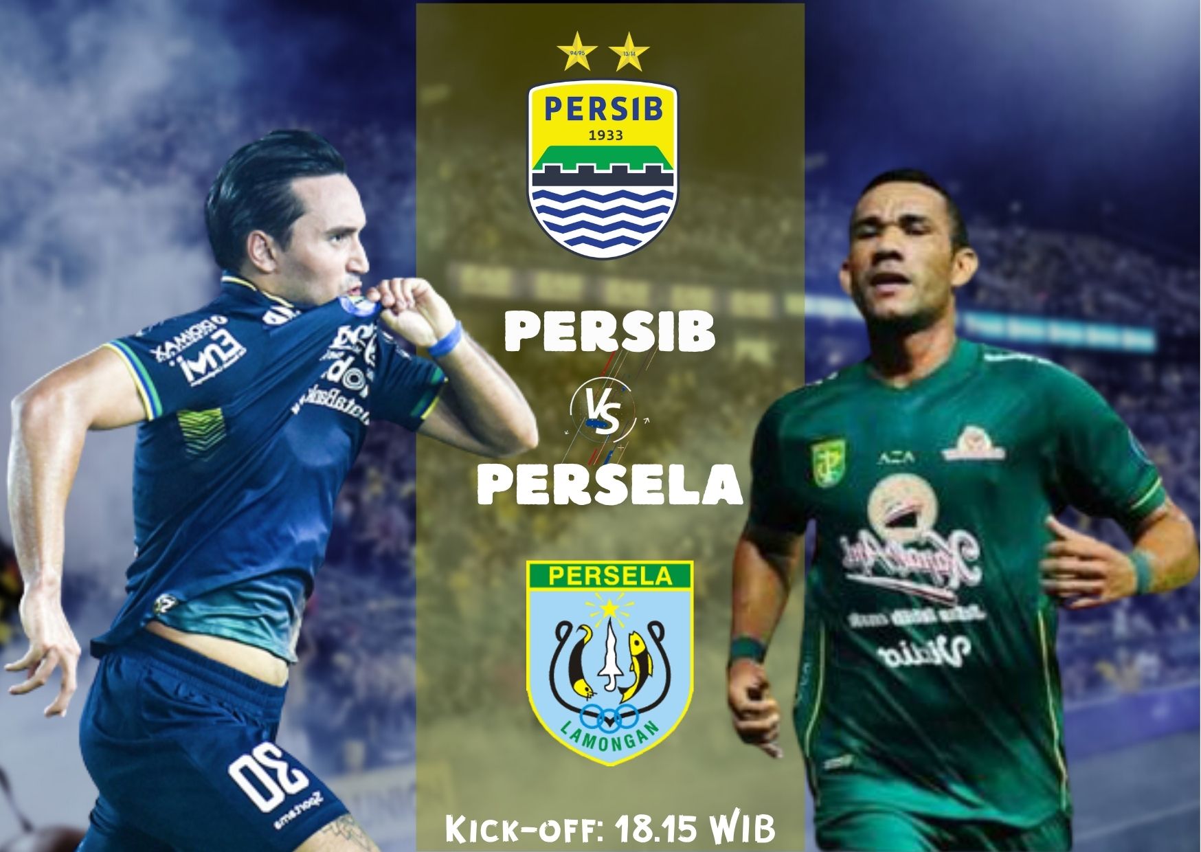 Link Live Streaming Persib Bandung vs Persela Lamongan