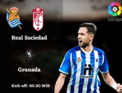 Link Live Streaming Real Sociedad vs Granada, La Liga Pekan Ke-24