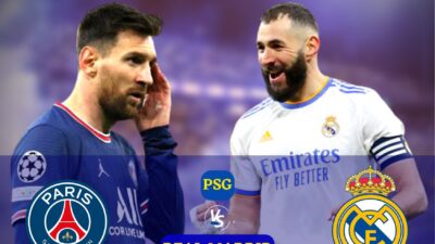 Link Live Streaming PSG vs Real Madrid di Babak 16 Besar Champions