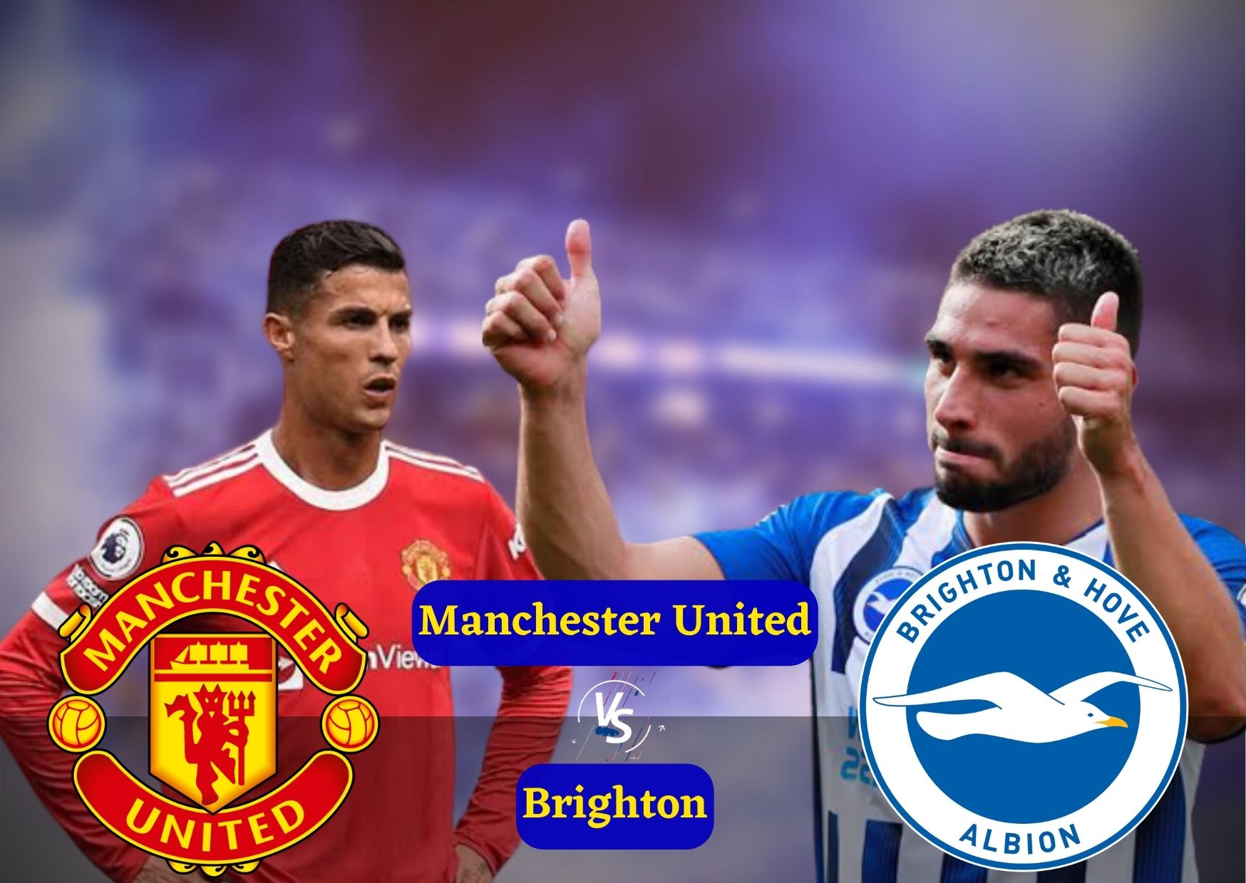 Link Live Streaming Manchester United vs Brighton di Premier League