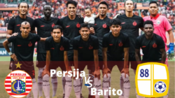Link Live Streaming Persija Jakarta vs Barito Putra Gratis di Indosiar