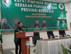 Buka Rapimwil GPK Bengkulu, Sekjen PP GPK: Milenialnya GPK dan PPP adalah Santri