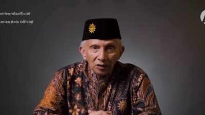 Amien Rais: Jangan Pilih Dua Orang yang Keluar Masuk Istana