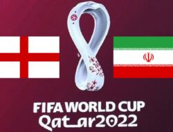 Inggris vs Iran dan Link Streaming Piala Dunia 2022