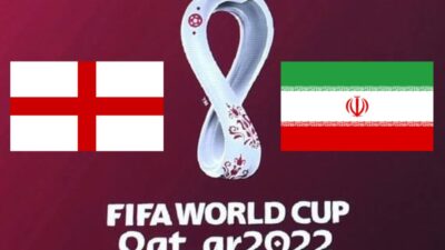 Inggris vs Iran dan Link Streaming Piala Dunia 2022