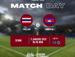 Link Live Streaming & TV, Thailand vs Kamboja di AFF 2022