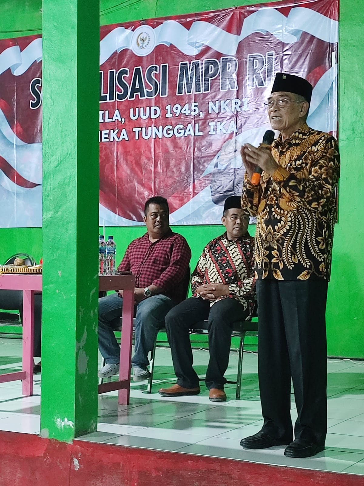 HM. Idham Samawi Mengajak Masyarakat Dlingo Amalkan Nilai Pancasila Guna Menagkal Gerakan Radikal