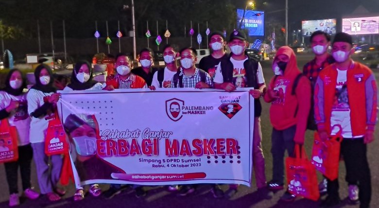 Sahabat Ganjar Palembang Gelar Acara Amal