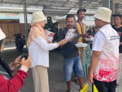 Cegah Stunting di DIY, Bunda Rizki Karolina Bagi Makan Siang dan Susu Gratis