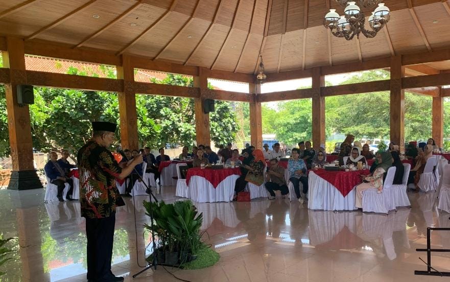 Idham Samawi Minta Paguyuban Purna Bakti Praja dan Pensiunan Pejabat Pemda Bantul Mengalamkan Nilai-nilai Pancasila